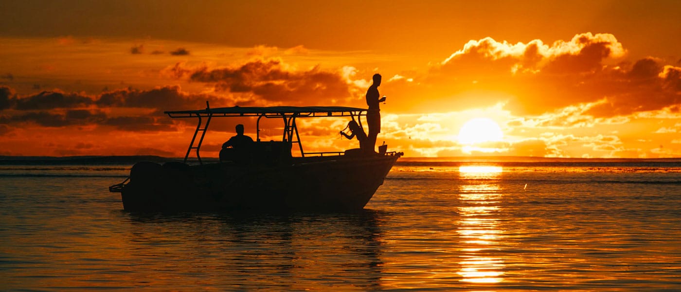 Couché De Soleil a Tahaa