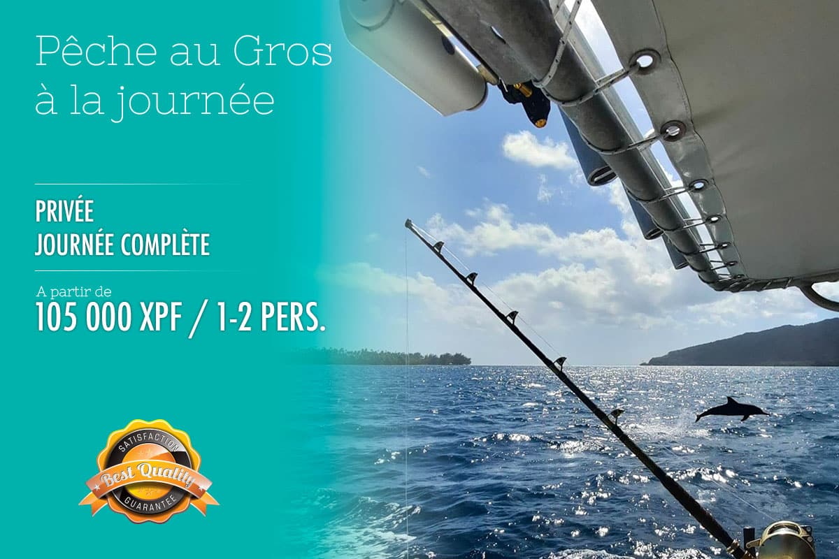 Sortie peche gros journee raiatea Destination Lagon Tours and Excursions at Raiatea Tahaa Sortie peche gros journee raiatea