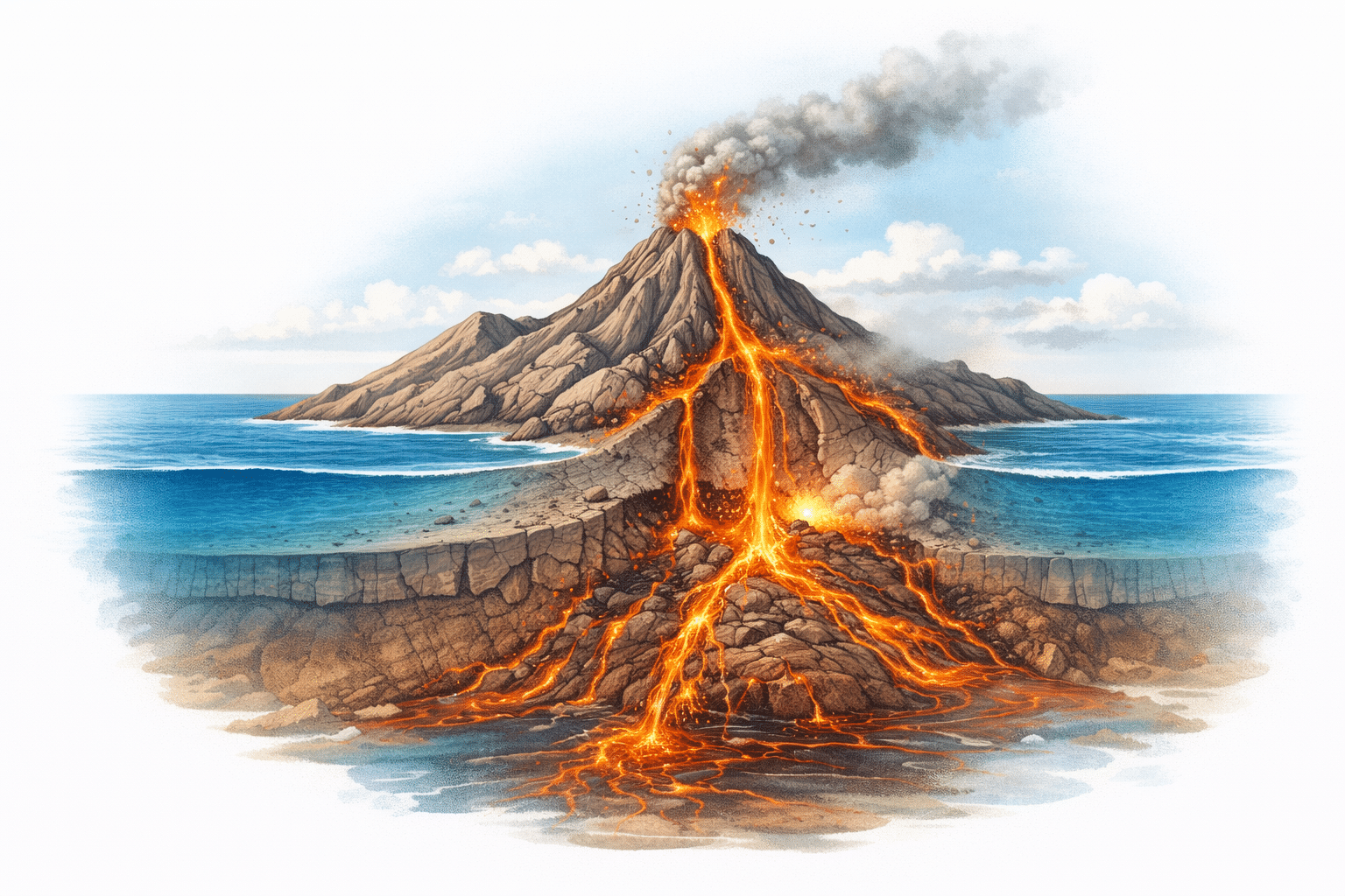 Naissance Dune île Volcanique Destination Lagon Tours Et Excursions à Raiatea Et Tahaa Naissance Dune île Volcanique Naissance Dune île Volcanique